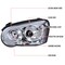 Spec-D Tuning Subaru Impreza Projector Headlights- Clear Lens Chrome Housing 04-05 2LHP-WRX05-G2-TM - alternate 9